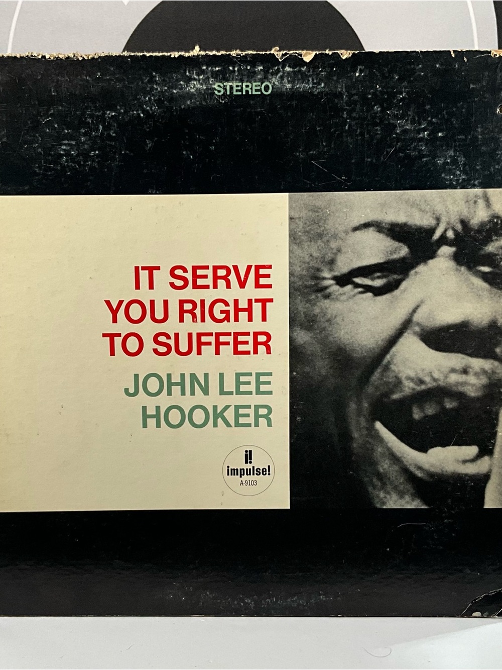 John Lee Hooker - It Serve You Right To Suffer LP 1966 Impulse A9103 Stereo